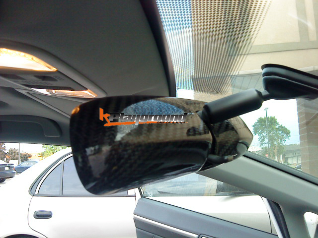 CSX Mugen RR Type Carbon fibre interior rear view mirror